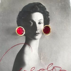 ❤️ Glam 80s YSL glass cabochon set ❤️